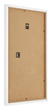 Photo Frame 60x85cm White Matte MDF Bologna Back Oblique | Yourdecoration.co.uk