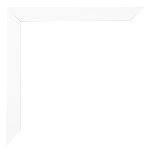 Photo Frame 60x85cm White Matte MDF Bologna Detail Corner | Yourdecoration.co.uk