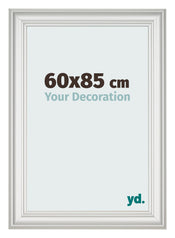 Photo Frame 60x85cm White Swept MDF Lazio Front Size | Yourdecoration.co.uk