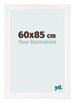 Photo Frame 60x85cm White Vintage MDF Pisa Front Size | Yourdecoration.co.uk