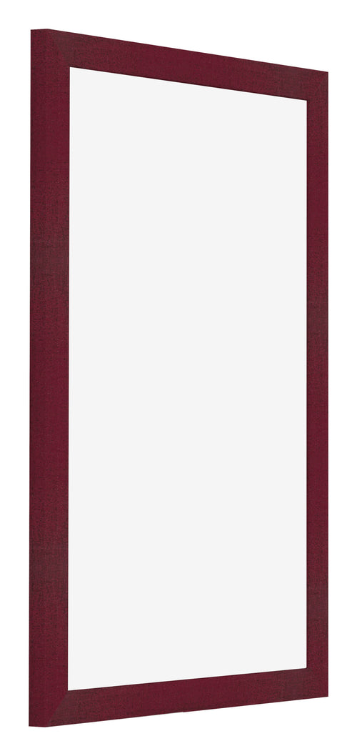 Photo Frame 60x85cm Wine Red Swept MDF Bologna Front Oblique | Yourdecoration.co.uk