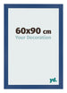 Photo Frame 60x90 cm Dark Blue MDF Bologna Front Size | Yourdecoration.co.uk