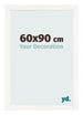 Photo Frame 60x90 cm White High Gloss MDF Bologna Front Size | Yourdecoration.co.uk