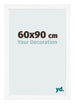 Photo Frame 60x90 cm White Matte MDF Bologna Front Size | Yourdecoration.co.uk