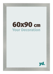 Photo Frame 60x90cm Aluminum Brushed MDF Bologna Front Size | Yourdecoration.co.uk
