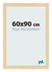 Photo Frame 60x90cm Beech Design MDF Bologna Front Size | Yourdecoration.co.uk
