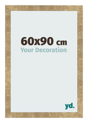 Photo Frame 60x90cm Gold Antique MDF Bologna Front Size | Yourdecoration.co.uk