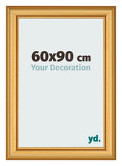 Photo Frame 60x90cm Gold Matte MDF Lazio Front Size | Yourdecoration.co.uk