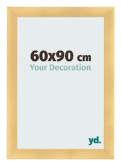 Photo Frame 60x90cm Gold Vintage MDF Pisa Front Size | Yourdecoration.co.uk