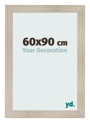 Photo Frame 60x90cm Oak Rustic MDF Pisa Front Size | Yourdecoration.co.uk
