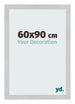 Photo Frame 60x90cm Stainless Steel MDF Bologna Front Size | Yourdecoration.co.uk