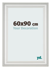 Photo Frame 60x90cm White Swept MDF Lazio Front Size | Yourdecoration.co.uk
