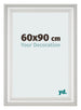 Photo Frame 60x90cm White Swept MDF Lazio Front Size | Yourdecoration.co.uk