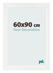 Photo Frame 60x90cm White Vintage MDF Pisa Front Size | Yourdecoration.co.uk
