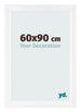 Photo Frame 60x90cm White Vintage MDF Pisa Front Size | Yourdecoration.co.uk