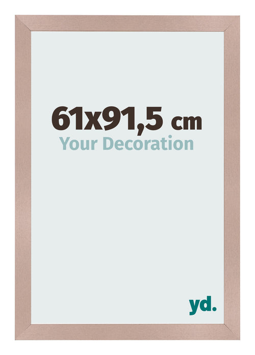 Photo Frame 61x91 5 cm Dusty Pink MDF Bologna Front Size | Yourdecoration.co.uk