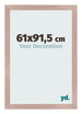 Photo Frame 61x91 5 cm Dusty Pink MDF Bologna Front Size | Yourdecoration.co.uk