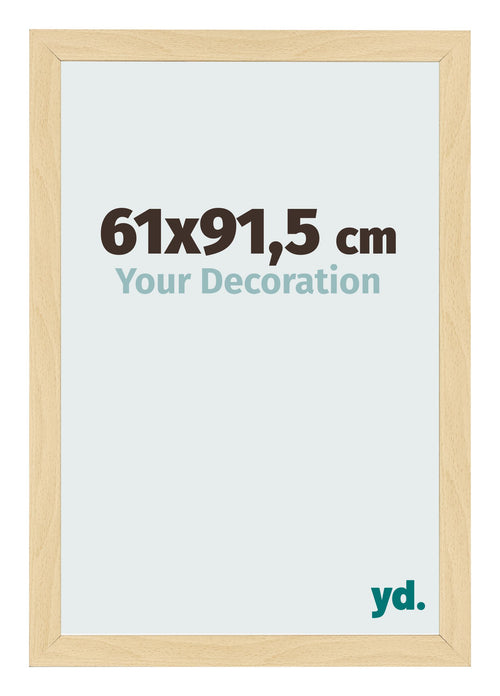 Photo Frame 61x91 5cm Beech Design MDF Bologna Front Size | Yourdecoration.co.uk