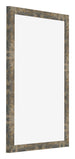 Photo Frame 61x91 5cm Blue Gold Melange MDF Bologna Front Oblique | Yourdecoration.co.uk
