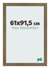 Photo Frame 61x91 5cm Bronze Design MDF Bologna Front Size | Yourdecoration.co.uk