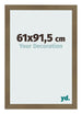 Photo Frame 61x91 5cm Bronze Design MDF Bologna Front Size | Yourdecoration.co.uk