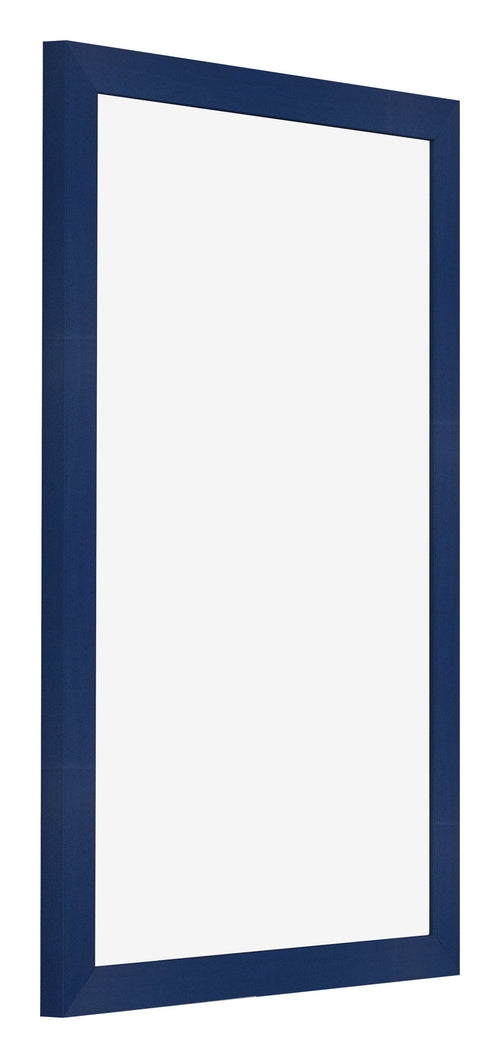 Photo Frame 61x91 5cm Dark Blue Swept MDF Bologna Front Oblique | Yourdecoration.co.uk