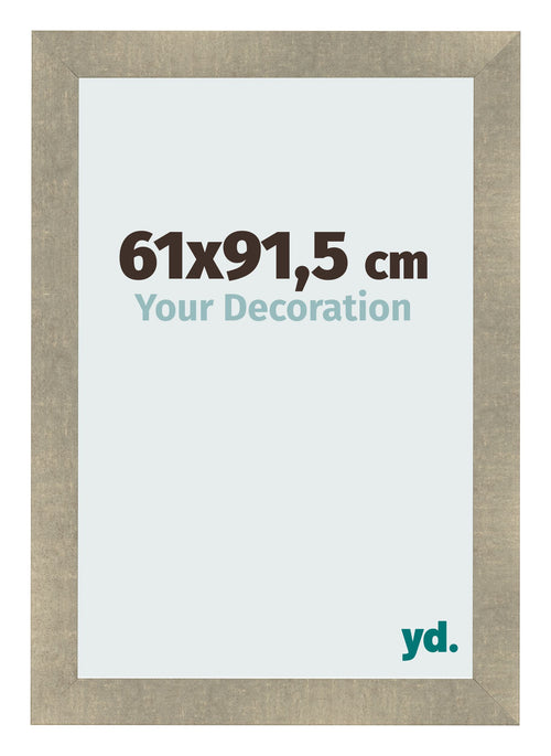 Photo Frame 61x91 5cm Gold Vintage MDF Pisa Front Size | Yourdecoration.co.uk