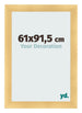 Photo Frame 61x91 5cm Gold Vintage MDF Pisa Front Size | Yourdecoration.co.uk