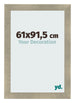 Photo Frame 61x91 5cm Gold Vintage MDF Pisa Front Size | Yourdecoration.co.uk