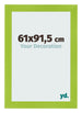 Photo Frame 61x91 5cm Green MDF Pisa Front Size | Yourdecoration.co.uk