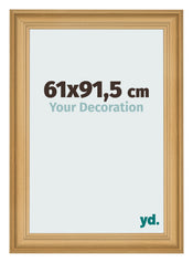 Photo Frame 61x91 5cm Pine Woodgrain MDF Lazio Front Size | Yourdecoration.co.uk