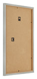 Photo Frame 61x91 5cm Silver Matte MDF Bologna Back Oblique | Yourdecoration.co.uk