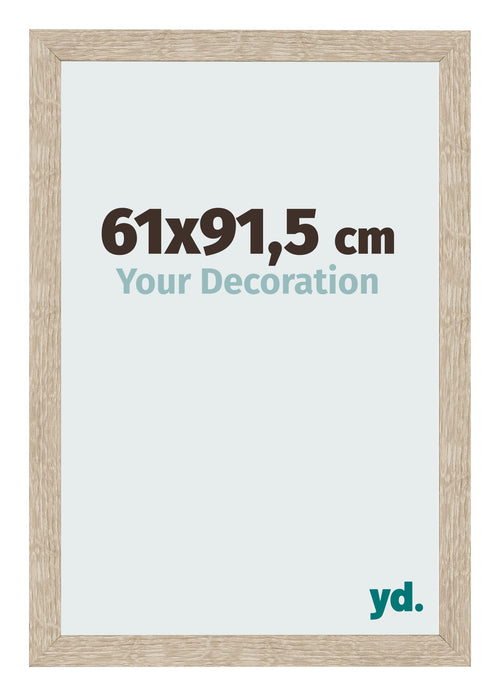 Photo Frame 61x91 5cm Sonoma Oak MDF Bologna Front Size | Yourdecoration.co.uk