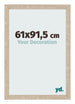Photo Frame 61x91 5cm Sonoma Oak MDF Bologna Front Size | Yourdecoration.co.uk