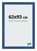 Photo Frame 62x93 cm Dark Blue MDF Bologna Front Size | Yourdecoration.co.uk