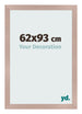 Photo Frame 62x93 cm Dusty Pink MDF Bologna Front Size | Yourdecoration.co.uk