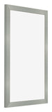 Photo Frame 62x93cm Aluminum Brushed MDF Bologna Front Oblique | Yourdecoration.co.uk