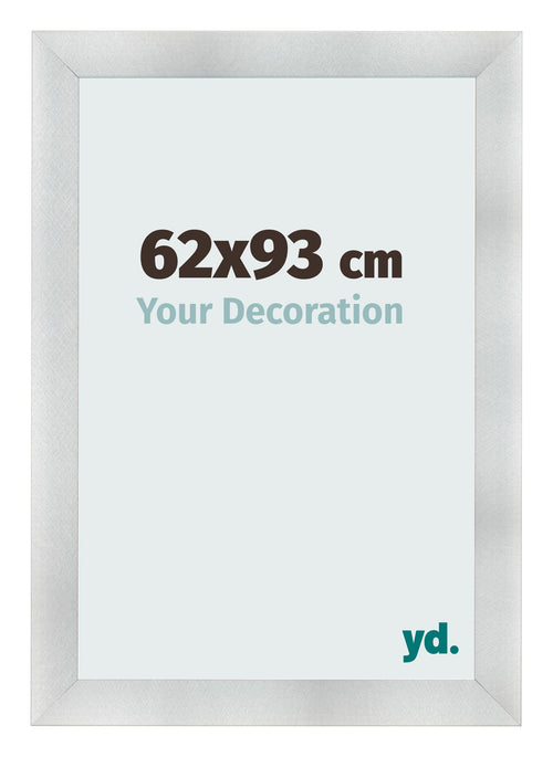 Photo Frame 62x93cm Aluminum Brushed MDF Pisa Front Size | Yourdecoration.co.uk