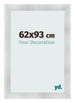 Photo Frame 62x93cm Aluminum Brushed MDF Pisa Front Size | Yourdecoration.co.uk