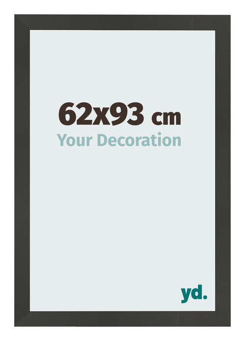 Photo Frame 62x93cm Anthracite MDF Bologna Front Size | Yourdecoration.co.uk