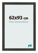 Photo Frame 62x93cm Anthracite MDF Bologna Front Size | Yourdecoration.co.uk