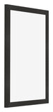 Photo Frame 62x93cm Black Matte MDF Bologna Front Oblique | Yourdecoration.co.uk