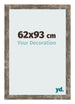 Photo Frame 62x93cm Blue Gold Melange MDF Bologna Front Size | Yourdecoration.co.uk