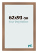 Photo Frame 62x93cm Copper Design MDF Bologna Front Size | Yourdecoration.co.uk