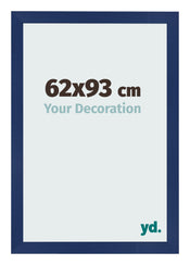 Photo Frame 62x93cm Dark Blue Swept MDF Bologna Front Size | Yourdecoration.co.uk