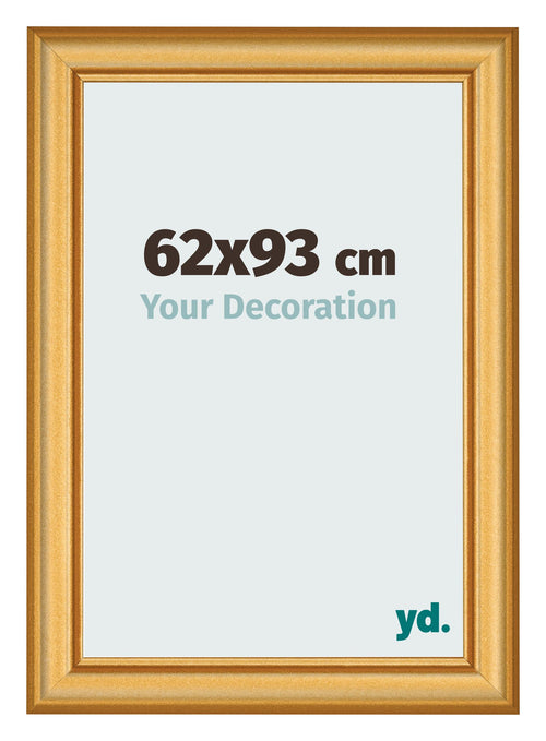 Photo Frame 62x93cm Gold Matte MDF Lazio Front Size | Yourdecoration.co.uk