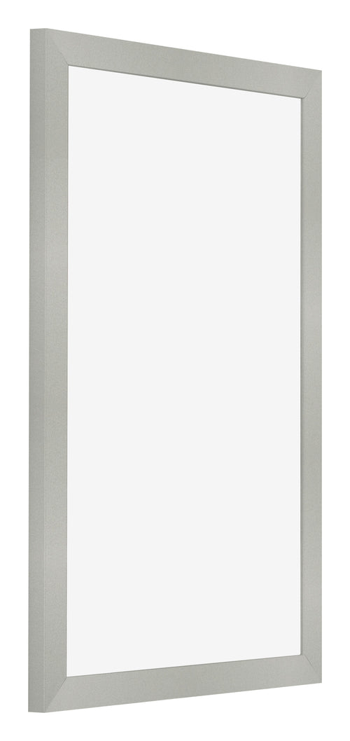 Photo Frame 62x93cm Silver Matte MDF Bologna Front Oblique | Yourdecoration.co.uk
