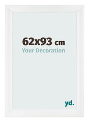 Photo Frame 62x93cm White Vintage MDF Pisa Front Size | Yourdecoration.co.uk