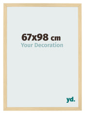 Photo Frame 67x98cm Beech Design MDF Bologna Front Size | Yourdecoration.co.uk