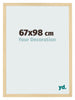 Photo Frame 67x98cm Beech Design MDF Bologna Front Size | Yourdecoration.co.uk